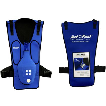 Act Fast Anti Choking Trainer (Blue) Single Trainer